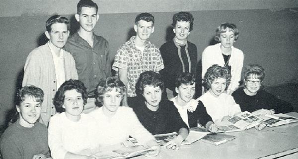 1962 Green and Gold Staff 